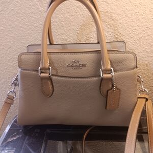 Coach Tan Leather Handbag